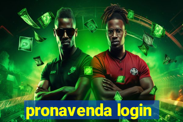 pronavenda login